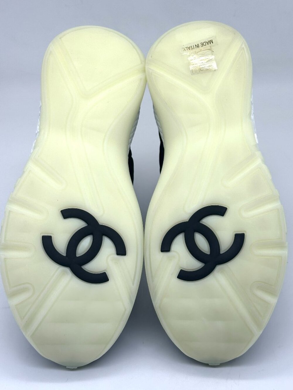 CHANEL 21N Nylon Suede Signature Sporty Ankle Boots Sneakers Shoes - Picture 14 of 16